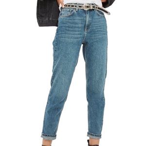 Topshop Moto High Waist Mom Jeans